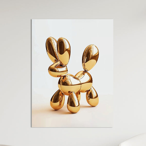 Golden Balloon Dog